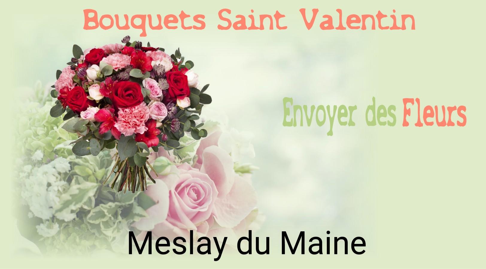 Roses de Saint-Valentin livrées à Meslay-du-Maine